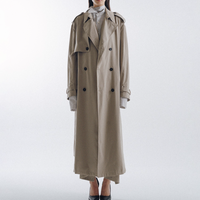 新品 Cape Trench Coat beige (S)