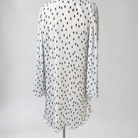 dot flare dress(32/XXS)