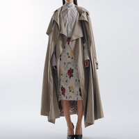 新品 Cape Trench Coat beige (S)