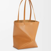 Puzzlefold leather Tote medium (Shiny calf)(入荷リクエスト)