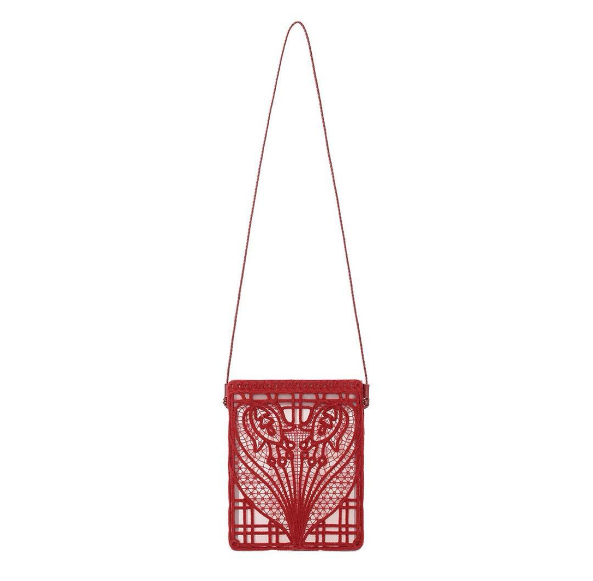 mamekurogouchi コード刺繍ポシェット Cording Embroidery Pouch With mamekurogouchi コード刺繍ポシェット Cording Embroidery Pouch With