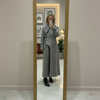 GRAY LONG COAT