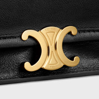 26新作 soft Triomphe / in Shiny lambskin black(入荷リクエスト)