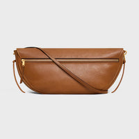 新作/新品 HALFMOON SOFT TRIOMPHE BAG IN SUPPLE SHINY LAMBSKIN brown(入荷リクエスト)