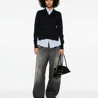 新品 layered cardigan