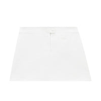 新品-vinyl mini skirt-yellow