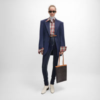 新作/新品 medium flat shopper / Triomphe canvas(入荷リクエスト)