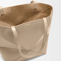 新品予定Puzzlefold leather Tote medium (Shiny calf)(入荷リクエスト)