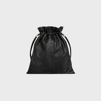 新品/新作 small crystal pouch in lambskin BLACK(入荷リクエスト)