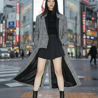 新品 GRAY LONG COAT