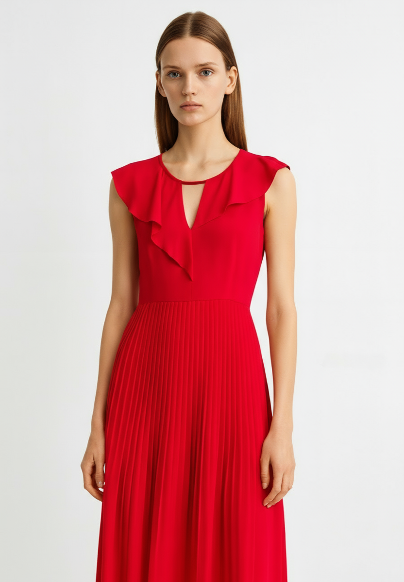 strapless open back dress LIU・JO RED DRESS – Dressing my Way