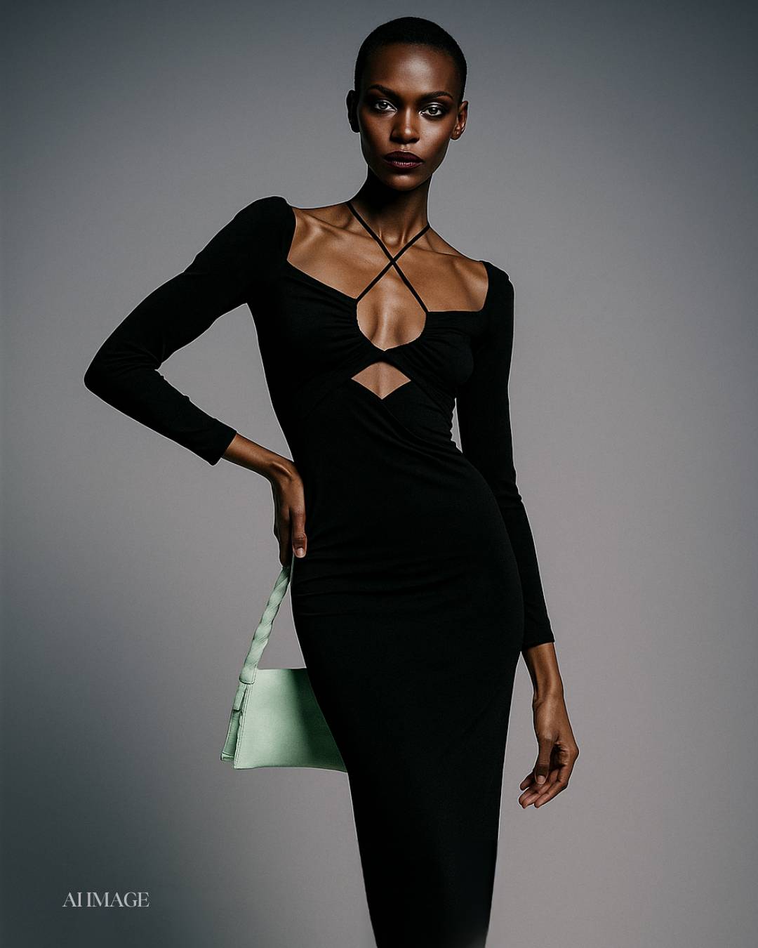 New HALTERNECK DRESS