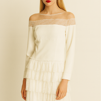motonari ono White DRESS