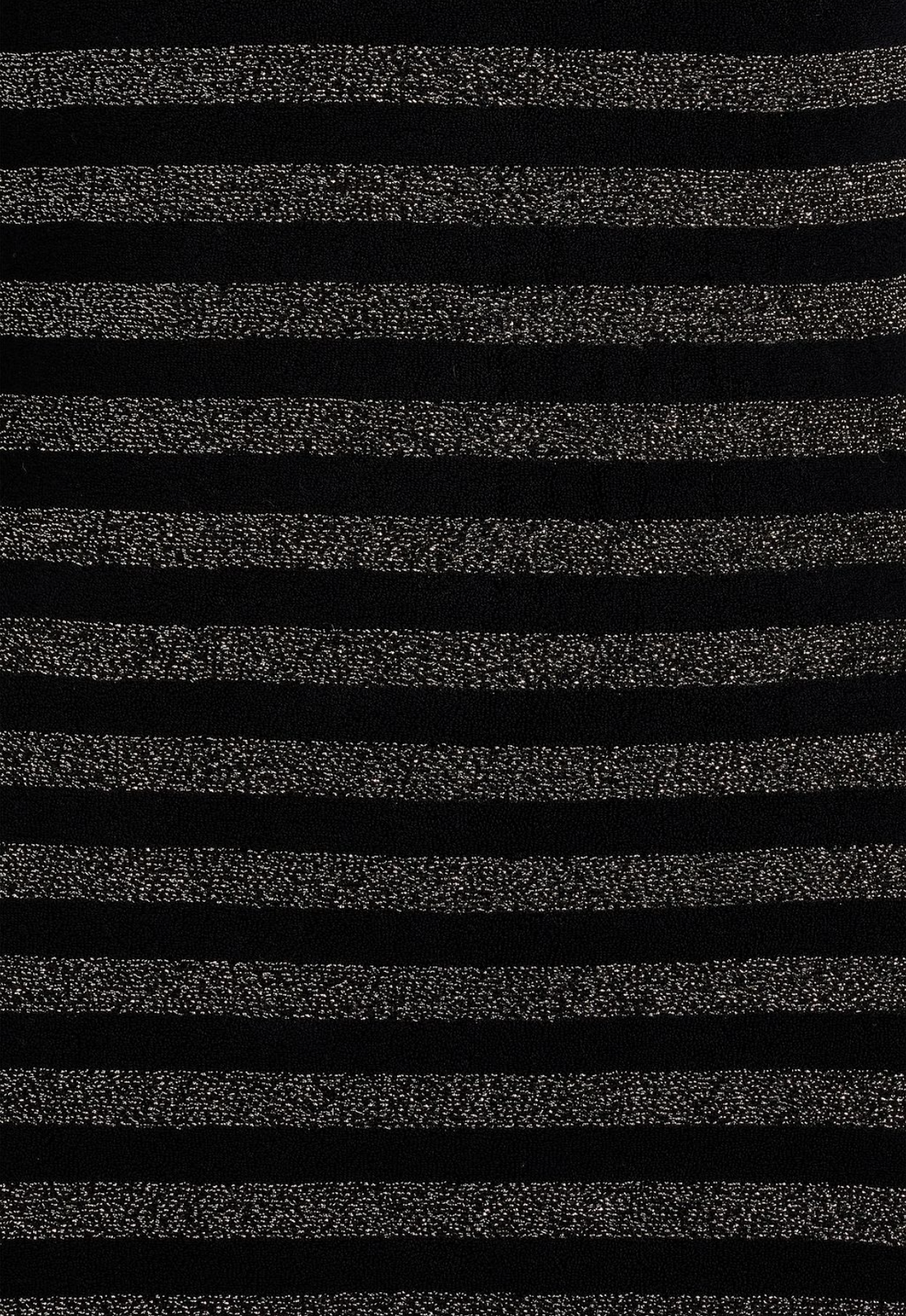 metallic stripe dress