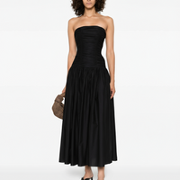 【洗濯可】新品strapless dress