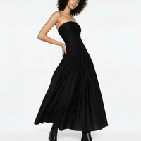 【洗濯可】新品strapless dress