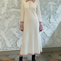 KNIT LONG sleeve DRESS