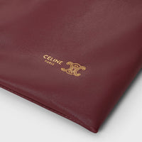 新作/新品 small crystal pouch in lambskin Bordeaux brown(入荷リクエスト)