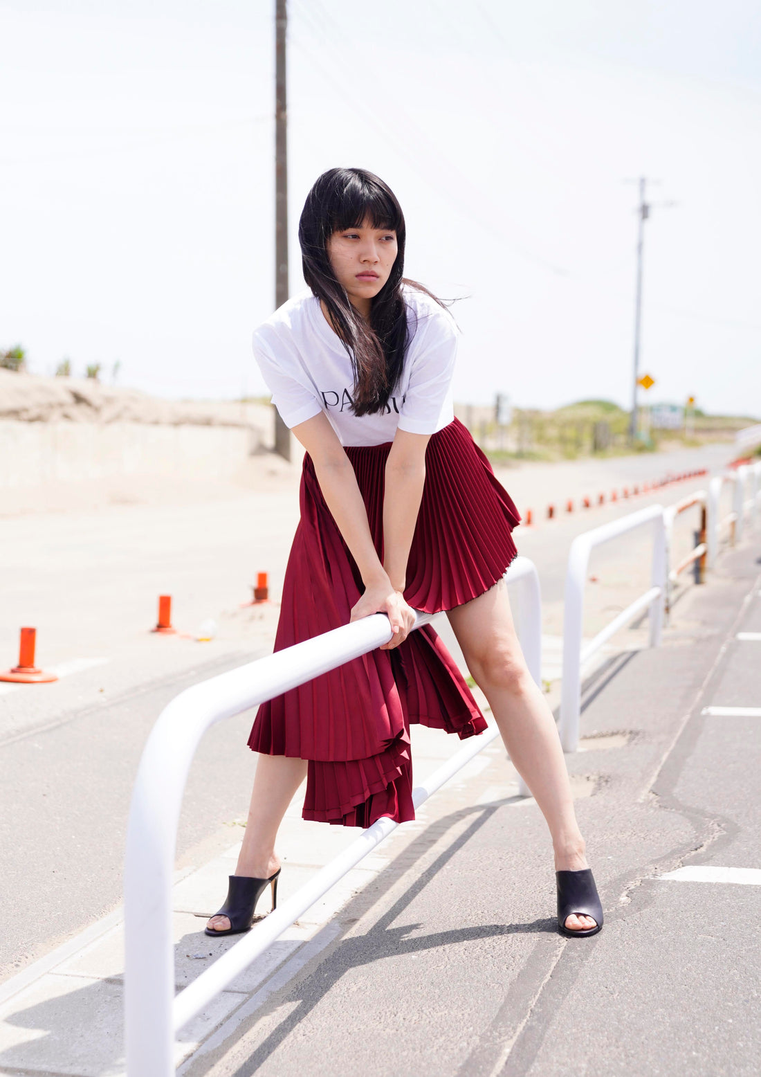 ASYMMETRY SKIRT