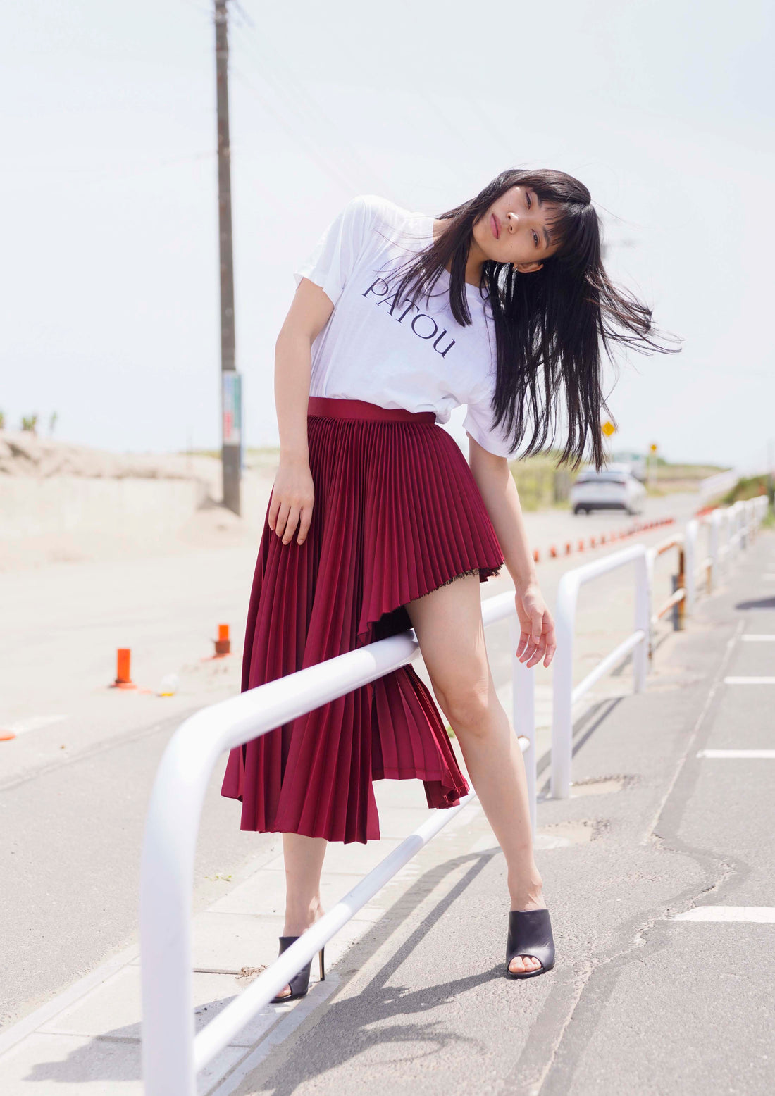 ASYMMETRY SKIRT
