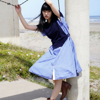 COTTON KNIT DRESS