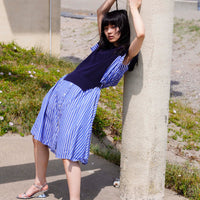 COTTON KNIT DRESS