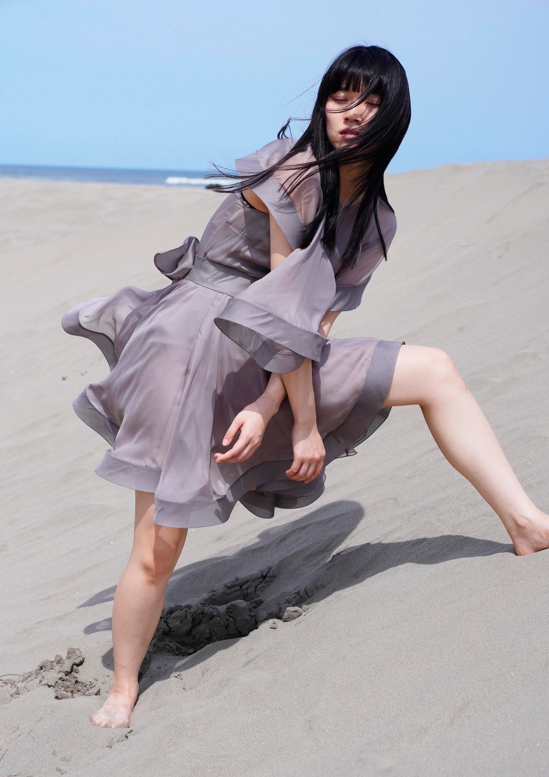 SILK RIBBON DRESS