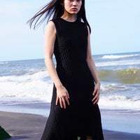 KNIT MIDI DRESS
