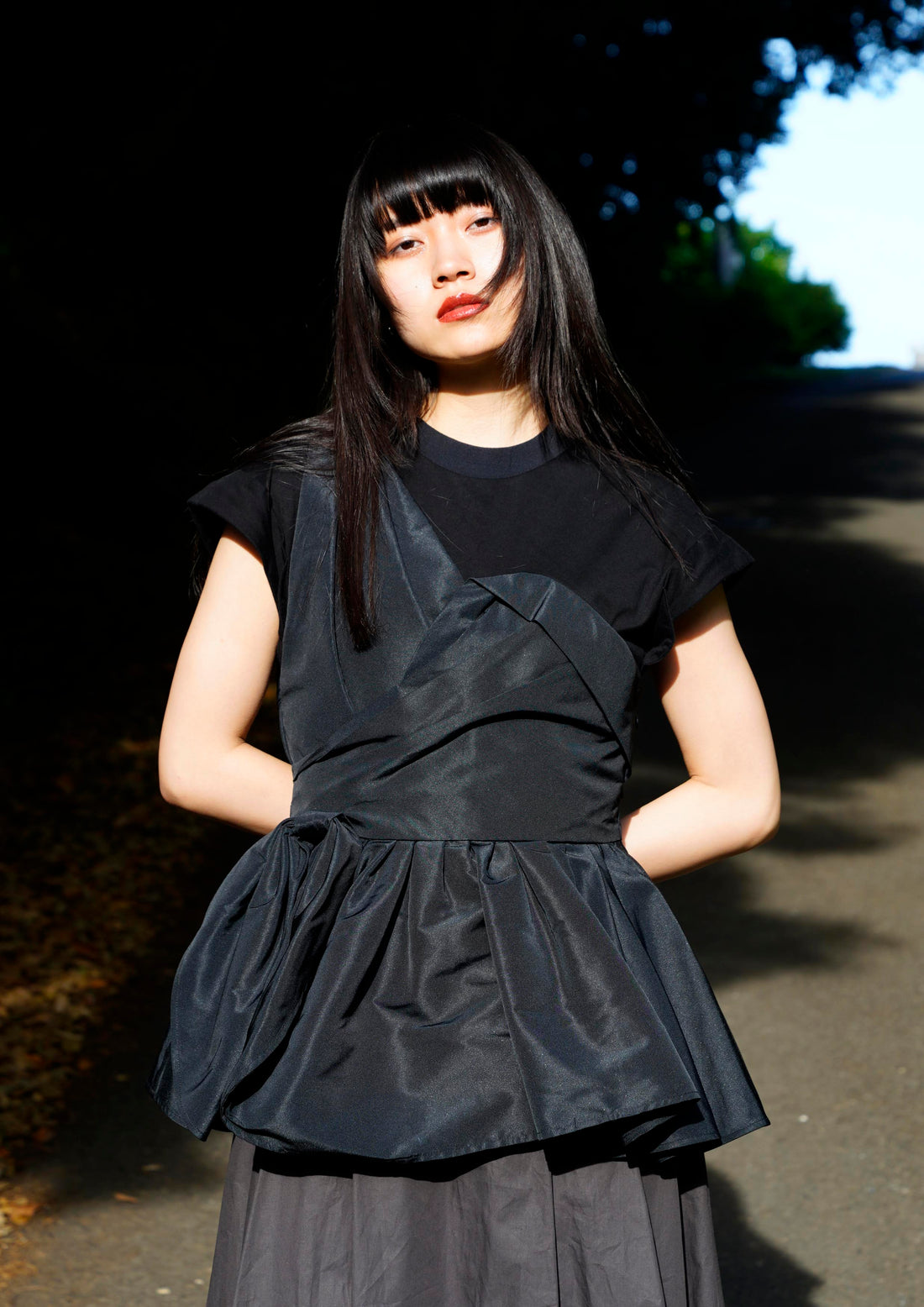 New PEPLUM T-SHIRT