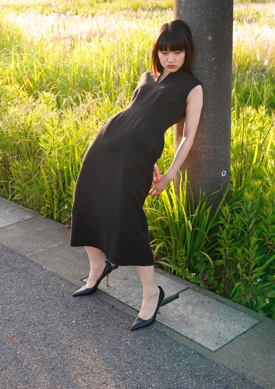New Wool Cocoon Dress