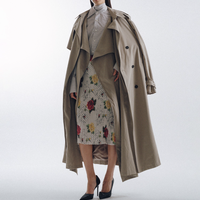 新品 Cape Trench Coat beige (S)