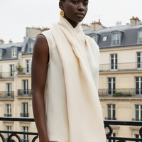 新品 scarfdetail blouse