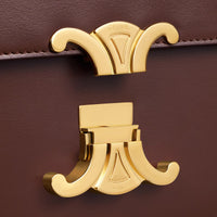 teen triomphe bag / Shiny calfskin dark brown(入荷リクエスト)