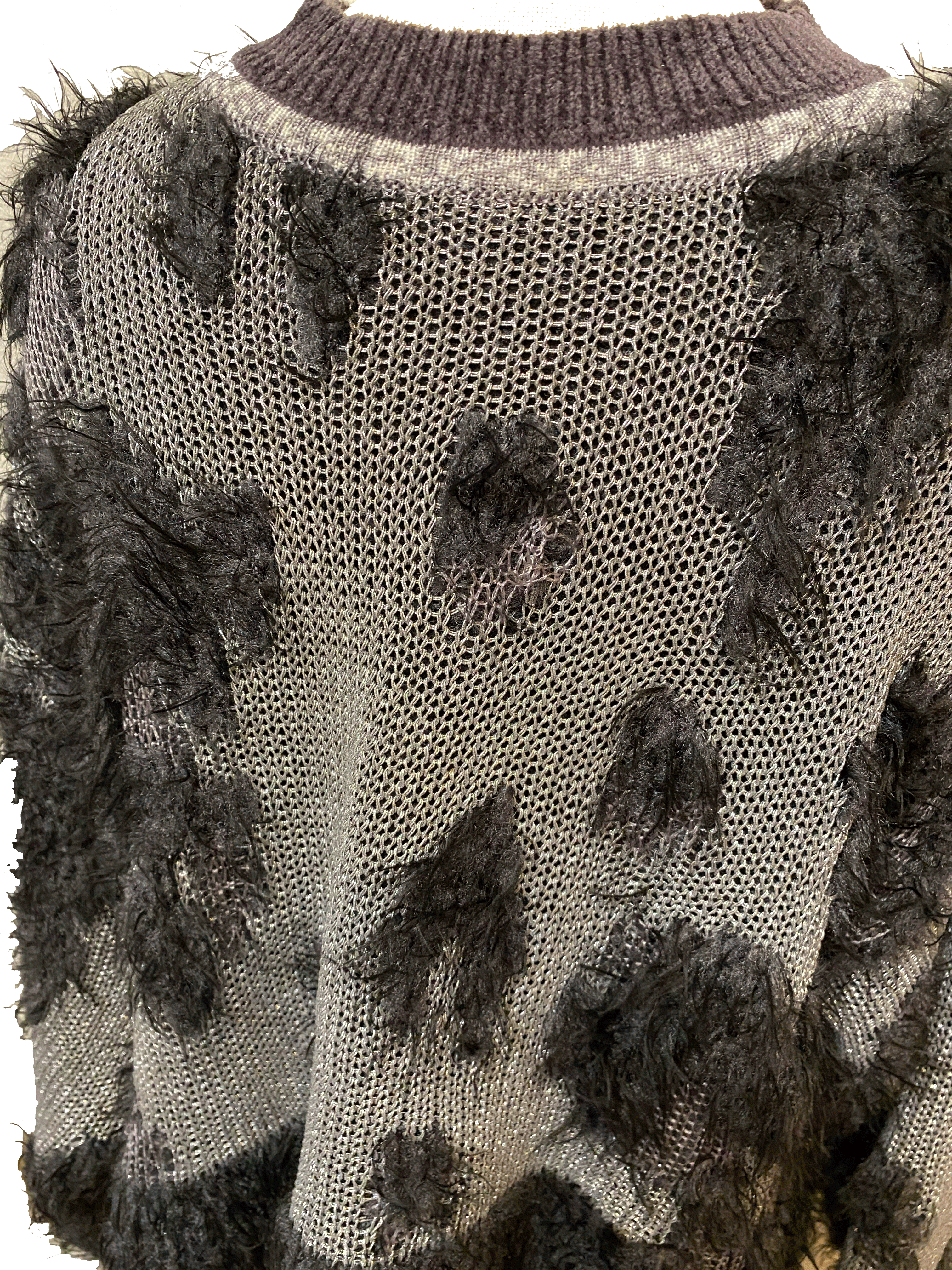 mame kurogouchi◆ニット・セーター(厚手)/1/レーヨン/GRN/MM15AW-KN050 mame kurogouchi(マメクロゴウチ) / ニット・セーター(厚手)/1