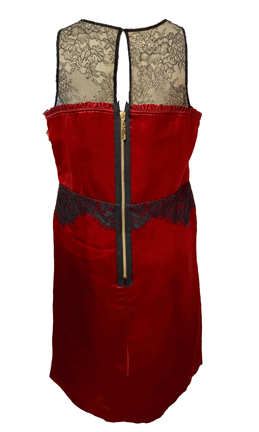 red dress
