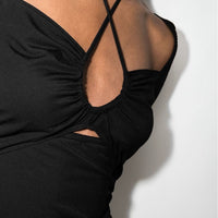 新品 HALTERNECK DRESS