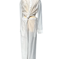 新品 -HARPER- Shirt Dress WHITE