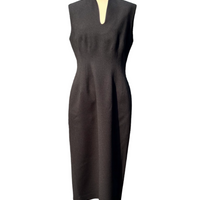 新品 WOOL COCOON DRESS