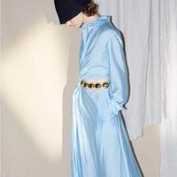 新品 -HARPER- Shirt Dress WHITE