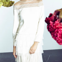 motonari ono White DRESS