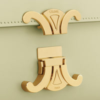 teen triomphe bag / Shiny calfskin almond green(入荷リクエスト)