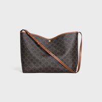 新品 SOFT SHOPPER BAG IN TRIOMPHE CANVAS AND CALFSKIN (入荷リクエスト)