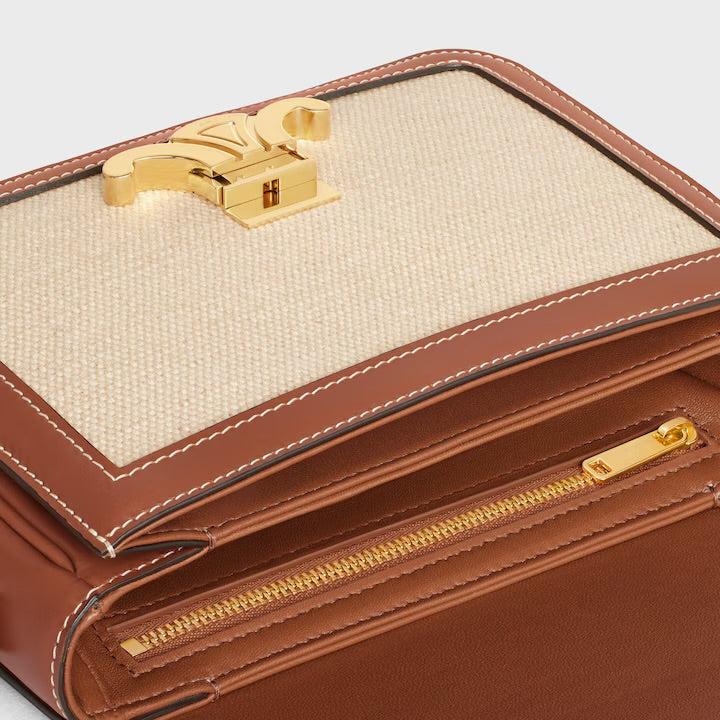 teen triomphe bag /textile&calfskin(入荷リクエスト)