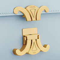 teen triomphe bag / Shiny calfskin dark ice Blue(入荷リクエスト)