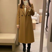 cashmere×Virgin wool wrap COAT M/L