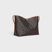 新品 SOFT SHOPPER BAG IN TRIOMPHE CANVAS AND CALFSKIN (入荷リクエスト)