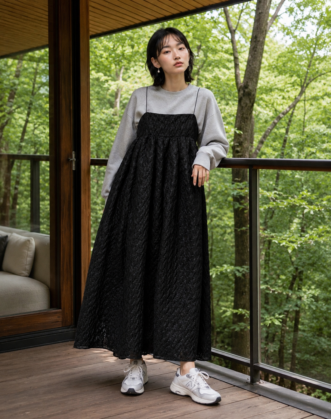 未使用 BETH | DRESS BLACK(UK10/M)