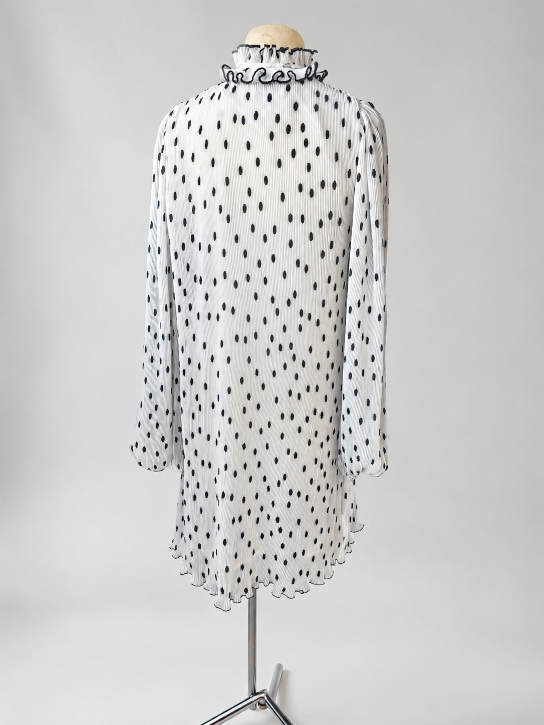 dot flare dress(32／XXS)