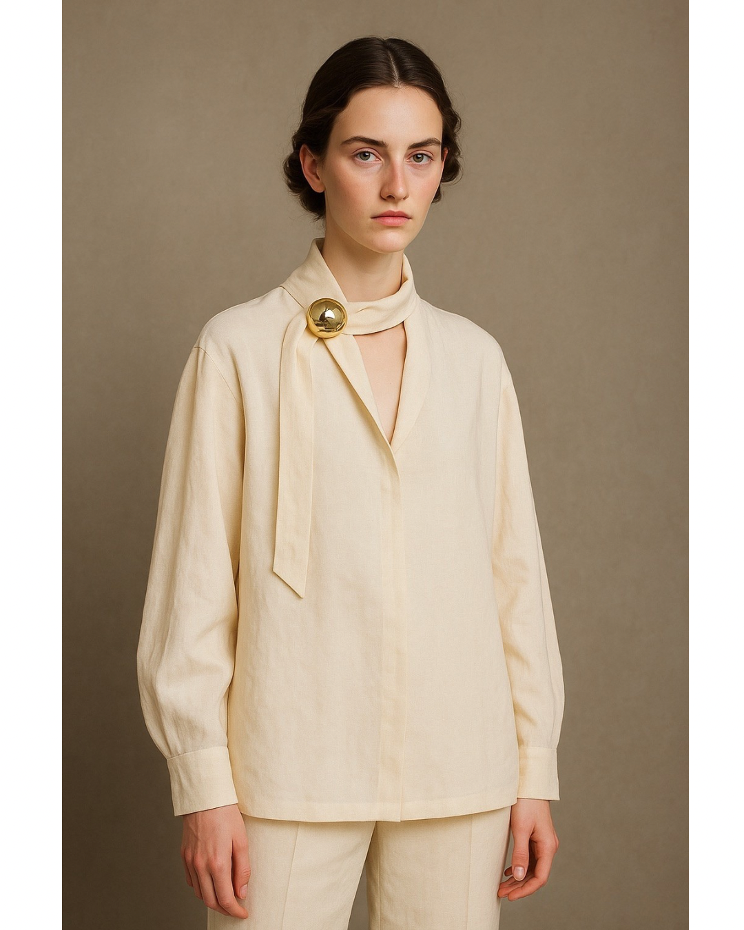 新品 -HEPBURN- Blouse IVORY