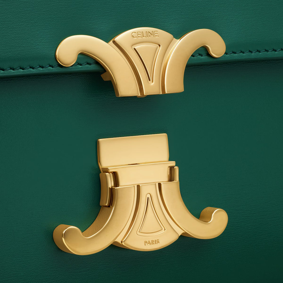 teen triomphe bag / Shiny calfskin green(入荷リクエスト)